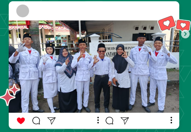 PASKIBRAKA MA Darul Faizin Mojowarno HUT ke-80 RI