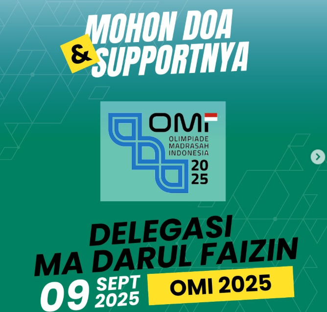 Delegasi MA Darul Faizin OMI 2025